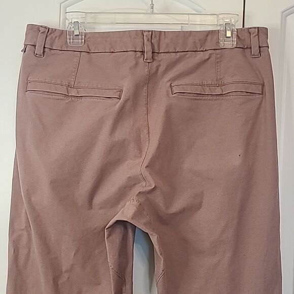 Lululemon Commission Classic-Fit Pants *Warpstreme Light Mauve Size 34 - Picture 6 of 13